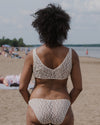 BASERANGE 25 Early Spring French Lace MUSIAL Bra/Panty Series BAS-BRCR-LA-SP25-UNDYED Bra (BRMU)
